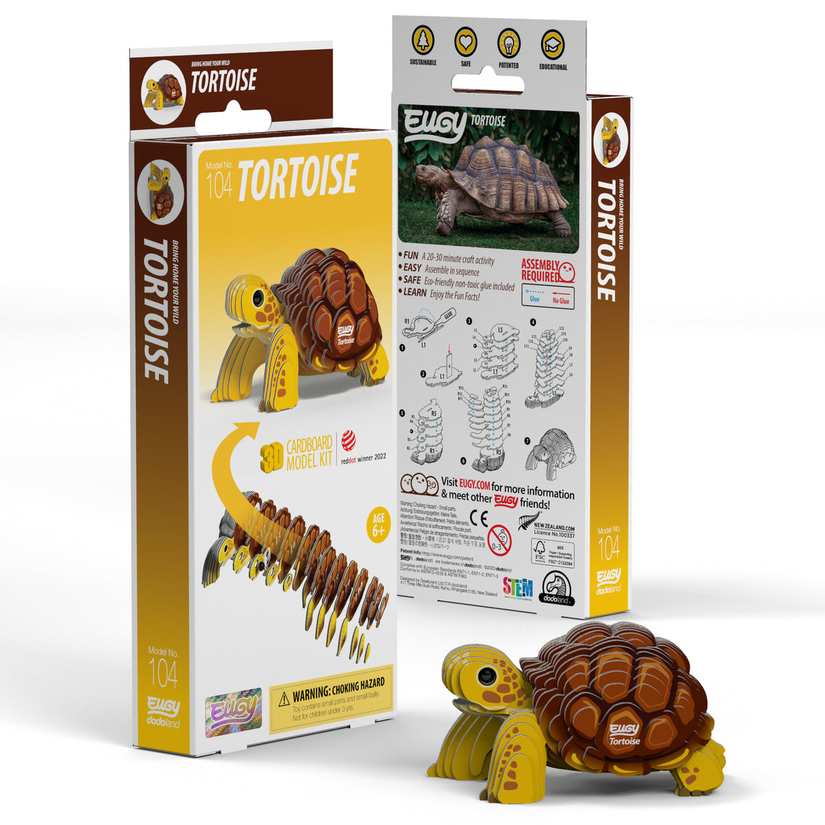 EUGY Tortoise 3D Puzzle — Safari Ltd Wholesale