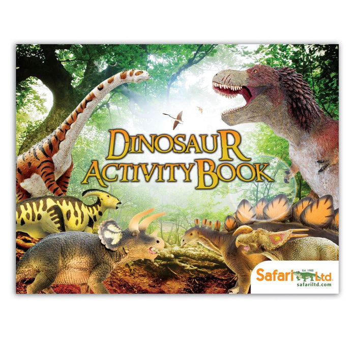 Safari Ltd Dinosaur Activity Book