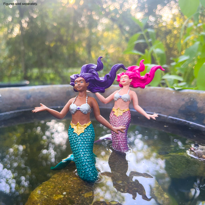 Pink-haired Mermaid Toy Figure