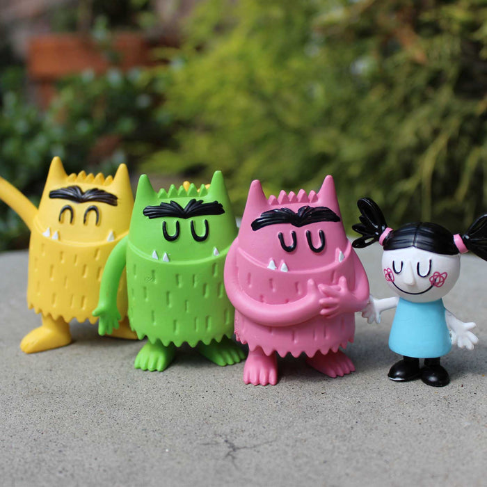 The Color Monster Set of 4 Figurines w/ Nuna