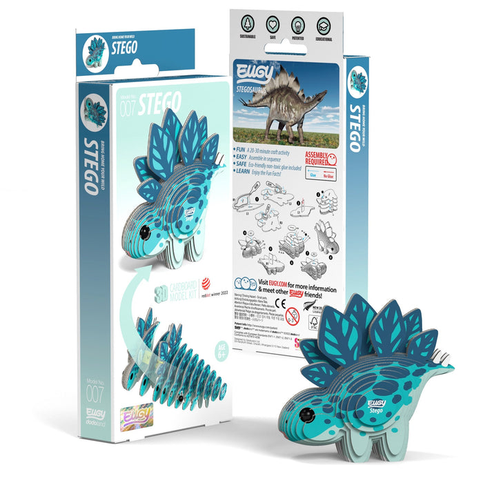 EUGY Stegosaurus 3D Puzzle