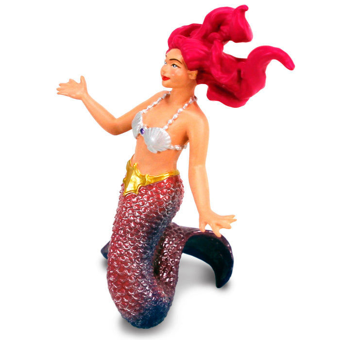 Pink-haired Mermaid Toy Figure