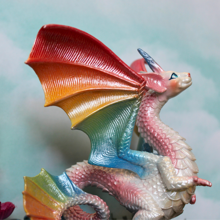 Fairy Rainbow Dragon Toy Figure