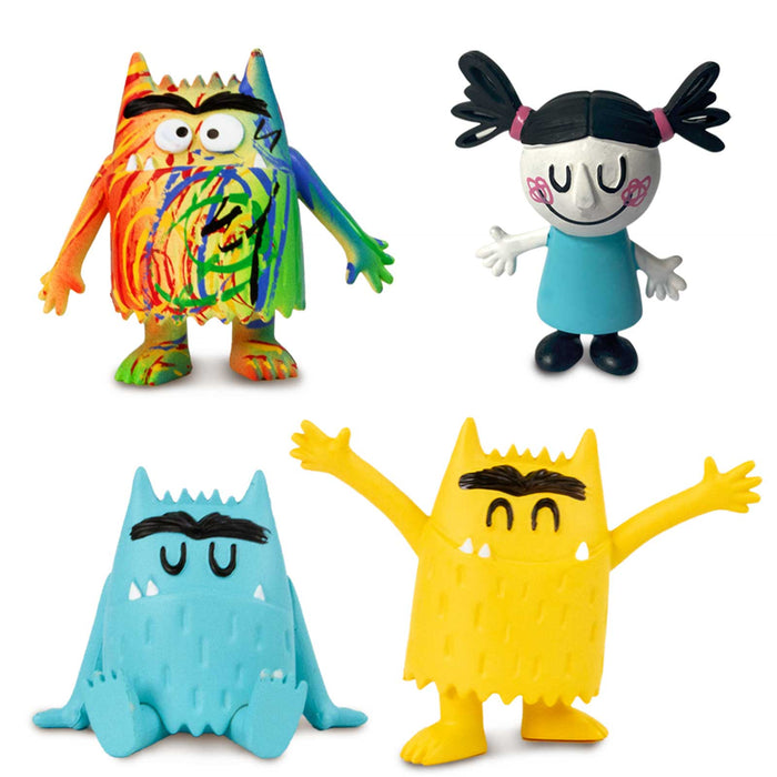 The Color Monster Set of 8 Figurines