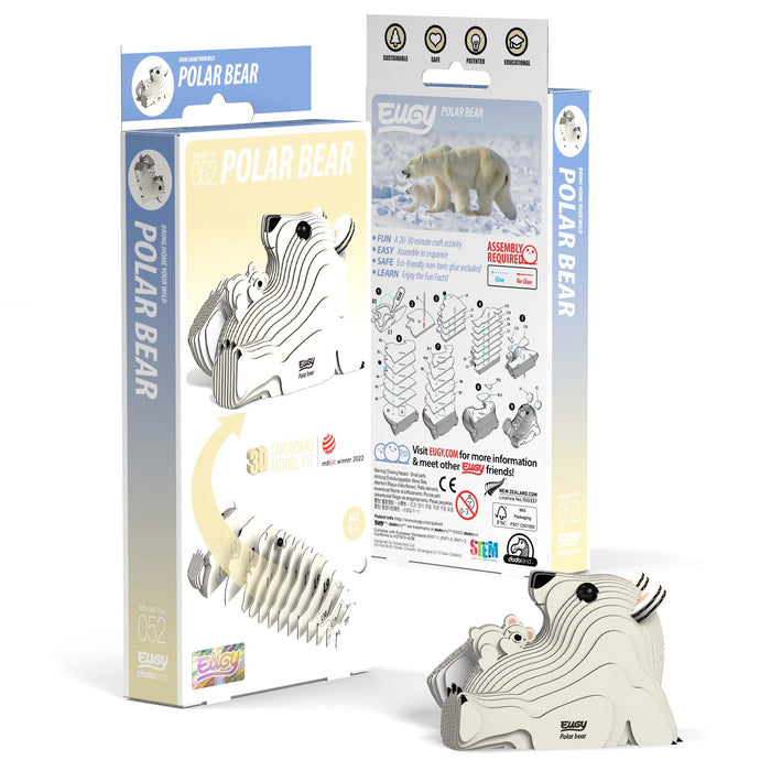 EUGY Polar Bear 3D Puzzle