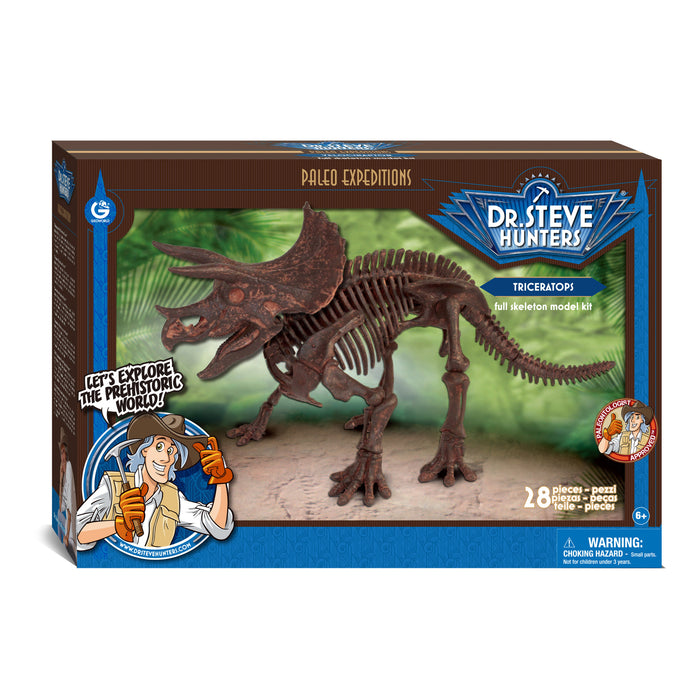 GEOWorld Paleo Expeditions - Triceratops Kit