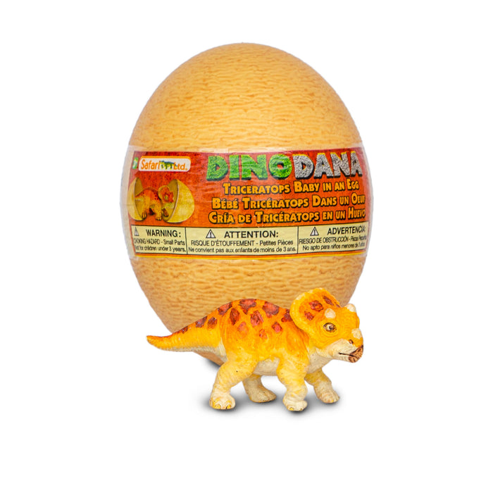 Dino Dana Triceratops Baby with Egg